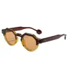 Moda Europea y Americana Nuevas Gafas de Sol Irregulares Estilo Urbano de Moda Versátiles Gafas de Sol de Influencer Gafas Casuales Retro