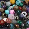 Piedra Natural Colorida Retro Cuentas Redondas Sueltas Accesorios Accesorios de Ropa DIY Joyería Hecha a Mano Cuentas