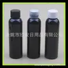 Botella tapa de rosca negra 120ml botella de desinfectante de manos botella de aceite esencial 120ml botella de desinfectante de manos tapa de rosca botella de cebo