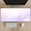 Mouse Pad Fresco e Colorido Borda de Precisão Bloqueio de Borda Tamanho Grande Anime Jogo Mesa Pad Tamanho Extra Grande Espessado