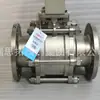Válvula Esfera Flangeada Plataforma Alta de Três Peças Direto da Fábrica Aço Inoxidável Q41F-16P Manual