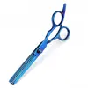 Tesouras de Cabeleireiro de 6,0 polegadas Coloridas com Parafuso Alto Tesouras de Corte de Cabelo Tesouras Retas Tesouras Desbastadoras Disponíveis em Estoque 6H