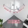 Cuarto de Ducha Integrado con Mampara de Separación Seco y Húmedo, Cuarto de Ducha de Baño para el Hogar Integrado, Cuarto de Ducha, Baño