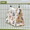 Anexo Triângulo Ninho de Pássaro Flanela Calopsita Inverno Ninho de Pássaro Animal de Estimação Pequeno Quente Algodão Ninho Gaiola de Pássaro Papagaio Suprimentos para Pássaros