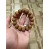 Pulseira de Contas para Meditação Fengyu Cabeça de Macaco Cor Original Natural Oito Lados de Pequim Feita à Mão Círculo Único Masculina e Feminina