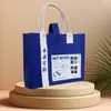 Bolsa de fieltro con cinta personalizada, Bolso inspirador moderno y de moda, Bolso de mano de fieltro para exámenes, Personalización de bolso de mano para publicidad comercial