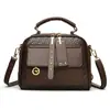 Bolso de hombro elegante y único para el día a día, nuevo diseño estilo coreano 2026, de nicho y retro, con una moderna textura tejida y forma cuadrada pequeña
