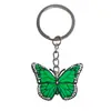 Llavero de Mariposa Llavero de Pegamento Suave de PVC Regalo de Graduación Llavero Pequeño Accesorios para Llaveros Colgante para Llavero