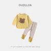 Colección de Ropa para NiñasRopa de Niña Dudu Otoño Tops y Pantalones Infantiles Moda de Otoño para Bebés Tendencia en Ropa Infantil