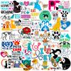 50 Calcomanías de Inglés Veterinario Nuevas Hospital de Mascotas Transfronterizo Farmacéutico Químico Calcomanías de Graffiti de Dibujos Animados en stock