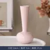 Vaso Cerámico de Lujo Nórdico Luz Sala de Estar Estilo Ins Jarrón Simple Flores Secas de Colores Hidroponía Adorno Decoración del Hogar