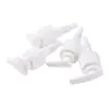 Cabezal de bomba de loción 24/410 con rosca 28/410, cabezal de bomba de champú, cabezal de bomba de desinfectante de manos, personalizable en negro y blanco