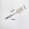 Acero Inoxidable 410 Mango de Clip Negro Utensilios de Cocina Juego de Cinco Piezas Pala para Verduras Doméstica Cuchara Cuchara para Sopa Colador Pala para Cocinar Cuchara