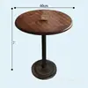 Mesas y Sillas de Cafetería Estilo Retro, Sillas con Respaldo de Madera Maciza para Restaurante Occidental, Tienda de Té con Leche y Postres, Mesas y Sillas de Tienda de Postres Estilo Americano