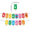 Banderines de Decoración para Fiesta de Temporada de Regreso a Clases Transfronteriza de Amazon 2026, Lápices, Manzanas, Banderas de Regreso a Clases, Guirnaldas Venta al por Mayor Personalización