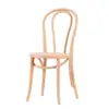 Cadeira de Rattan, Cadeira Sonnet, Cadeira de Madeira Maciça Vintage Americana e Francesa, Cadeira de Sala de Jantar Usada para Casa com Encosto, Cadeira de Jantar de Rattan