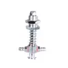 Varilla de Montaje de Cabeza Grande Tianxing Ventosa de Vacío de Silicona Soporte de Admisión Lateral de Doble Cabeza Accesorios para Brazo Robótico M10/12-L
