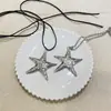 Collar con colgante de diseño de estrella de cinco puntas, estilo y2k, dulce, fresco, nicho