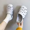 Zuecos cerrados de verano para mujer, modelo nuevo 2023, antideslizantes, con sensación cómoda, aptos para uso exterior e interior, con suelas gruesas