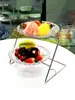 Utensilios de Desayuno de Hotel Mesa Buffet Soporte Exhibidor de Comida Adornos Decorativos Plato de Frutas Ensalada Estante para Platos Fríos