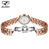 Dropshipping Relógio Marca Gold Shield Moda Casual Calendário Único Relógio de Quartzo À Prova D'água Luminoso Relógio Feminino para Mulheres