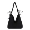 Bolsa feminina de grande capacidade, nova tendência 2026 outono casual moda bolsa tote para escola e trabalho, estilo ombro e transversal