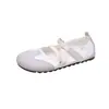 Comercio Exterior 2026 Verano Nuevos Zapatos Mary Jane Retro para Mujer Suela Plana Talla Grande Zapatos Individuales Casual Versátil Deportivos Zapatos de Entrenamiento Alemanes