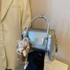 Bolso Cuadrado Pequeño de Diseño Nicho Simple y a la Moda Primavera 2025 Estilo Occidental Nuevo Bolso Casual de Hombro Cruzado para Mujer