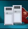 Ventilador de Techo Calefactor Integrado Cubierta del Panel Calentador de Baño Lámpara Calentador de Baño Empotrado Carcasa Accesorios Universales Tablero de Luz LED Calentador de Baño