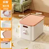 Caja de almacenamiento de escritorio para el hogar, sala de estar, con tapa, gran capacidad, caja de almacenamiento de juguetes, plástico engrosado, a prueba de polvo, caja de almacenamiento de ropa