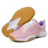 Novo Estilo Primavera e Verão Sapatos de Badminton de Malha Emendada, Sapatos de Tênis da Moda com Sola Grossa para Homens e Mulheres, Sapatos Esportivos ao Ar Livre