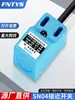Chave de Proximidade Quadrada Azul SN04-N P Metal Chave de Fim de Curso Indutiva Três Fios NPN Normalmente Aberta 5V-24V