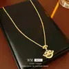 Colar com Pingente de Folha em Forma de Leque Banhado a Ouro Real, Corrente de Clavícula Estilo Minimalista Único, Joia Elegante de Nicho para Mulheres com Toque de Luxo