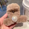 Pinza de Garra de Peluche para Mujer, Pinza Grande para el Cabello de Otoño e Invierno con un Toque de Lujo, Pinza de Tiburón Ins para Cabello Grueso, Pasador para Moño, Accesorio para el Cabello