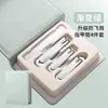 Conjunto de Cortadores de Unha Alemão Presente de Luxo Cortador de Unha Doméstico Anti-Salpicos Ferramenta de Manicure para Cuidados Pessoais