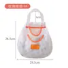 Bolsa colgante de almacenamiento para baño para uso doméstico, bolsa de red de malla transpirable de doble capa para almacenamiento de ropa, bolsa colgante de almacenamiento de gran capacidad para detrás de la puerta