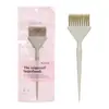 Set de Herramientas para Teñir el Cabello Estilo Chino Bolsa de Regalo Rosa Cepillo de Doble Cara para Teñir el Cabello Mezclador de Crema de Tinte Recipiente para Aceite de Horneado Cepillo Peine para Teñir el Cabello