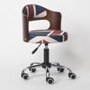 Respaldo de Madera Maciza Silla Elevable de Escritorio Apartamento Pequeño Moderno Sencillo Silla de Computadora de Estudio Silla de Estudiante Silla Giratoria Pequeña para el Hogar