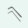 Chave Allen 1,5mm 2mm 2,5mm Métrica Niquelada Ferramenta para Modelo DIY Chave Allen em L