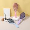 Peine Esponjoso Peine para Espiral de Mosquito Peine Grande Curvado Peine para Peinar el Cabello de Mujer y Hombre Peine para Ondular Peine Grande para la Parte Trasera Peine Curvado para la Parte Trasera