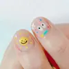 Fornecimento do Fabricante de Joias para Decalques de Nail Art Personalizados DIY Flor Nail Art Stickers Hot Stamping Coração Nail Art Stickers