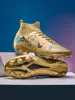 Zapatos de Fútbol de Caña Alta Transfronterizos para Niños y Niñas, Tacos Tf para Adultos, Zapatos Deportivos Profesionales Transpirables Antideslizantes con Tacos Largos