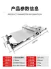 Máquina Pequeña para Masa de Pastelería, Máquina de Pastelería Manual de Manivela, Máquina de Pastelería Comercial Transfronteriza, Equipo de Horneado, Máquina de Pastelería Plegable Simple para el Hogar