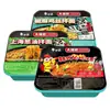 Elefante Blanco Fideos Secos de Chile Grande, Fideos Fríos en Caja, Fideos de Pavo Súper Picantes, Fideos Instantáneos Mixtos de Bogavante con Aceite de Cebolleta, Caja Completa