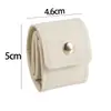 Bolsa de joyería compartimentada conveniente, organizador de anillos mini, bolsa de joyería tamaño viaje para organizar aretes y otras joyas, caja de almacenamiento de joyería