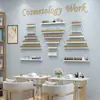 Prateleira de Armazenamento para Salão de Unhas Organizador de Esmalte em Gel Transfronteiriço Rack de Exibição de Esmalte Estilo Simples em Formato de Peteca