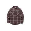 Beijie Moda Masculina Estilo Americano Marca Tendência Outono 2025 Novo Bolso Bordado Camisa Xadrez Masculina Manga Longa Camisa Jaqueta