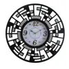 Reloj de Pared Europeo para el Hogar 47CM Sala de Estar Silencioso Reloj Electrónico Reloj Europeo Clásico Nostálgico Reloj de Cuarzo Grande