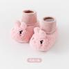 Zapatos para Bebé Pre-Caminar para Otoño e Invierno, Zapatos y Calcetines Espesos con Forro de Felpa para Bebés, Antideslizantes, Talón Antideslizante, Zapatos y Calcetines de Suela Suave para Niños Pequeños