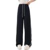 Pantalones Rectos Finos Rayados de Verano para Niña